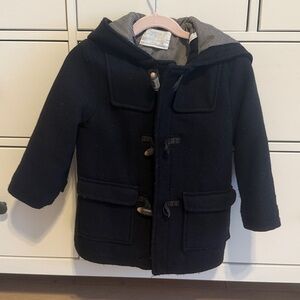 Zara Stylish Navy Coat for Toddler 4-5